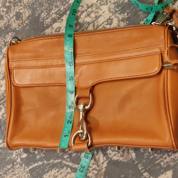 Caramel leather Rebecca Minkoff Large M.A.C. crossbody bag - Picture 10 of 16